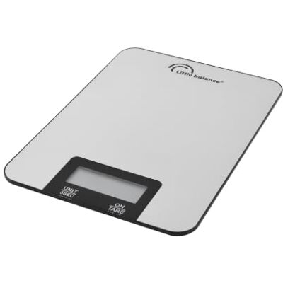 LITTLE BALANCE Starty Slim, Báscula de cocina, Báscula electrónica de alimentos, Pastelería y cocina, Extra-plato, Pantalla LCD, Vidrio templado, 5 kg/1 g, acero inoxidable LITTLE BALANCE Starty Slim, Báscula de cocina, Báscula electrónica de alimentos, Pastelería y cocina, Extra-plato, Pantalla LCD, Vidrio templado, 5 kg/1 g, acero inoxidable