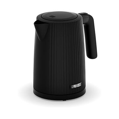 Princess Hervidor de Agua Wave, 1,7 L, 2200 W, Indicador de Nivel Apagado automático, Protección contra funcionamiento en seco, Recogecables, Controlador Strix, Princess Hervidor de Agua Wave, 1,7 L, 2200 W, Indicador de Nivel Apagado automático, Protección contra funcionamiento en seco, Recogecables, Controlador Strix,