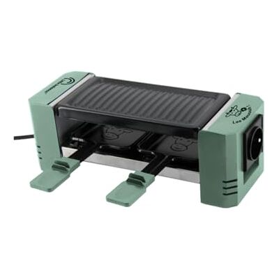 LITTLE BALANCE LTTLE BALANCE Happy Connect 2-4 Meuuuh…!, Raclette 1 o 2 personas, Montaje en serie de 4 dispositivos posibles, sin PFAS, antiadherente, 320 W, abeto LITTLE BALANCE LTTLE BALANCE Happy Connect 2-4 Meuuuh…!, Raclette 1 o 2 personas, Montaje en serie de 4 dispositivos posibles, sin PFAS, antiadherente, 320 W, abeto