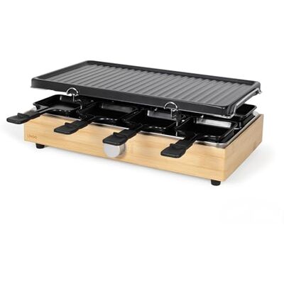 LIVOO DOC336-1400W, 42 x 23 cm, sin PFAS – Dispositivo raspador de 8 personas LIVOO DOC336-1400W, 42 x 23 cm, sin PFAS – Dispositivo raspador de 8 personas