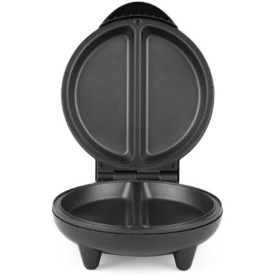 Salter Doble Máquina de Tortillas – Placas de Cocina Antiadherentes Profundas, Cocina dos tortillas, No se necesita voltear, Cocina con poco o nada de aceite, Calentamiento rápido, 750W Salter Doble Máquina de Tortillas – Placas de Cocina Antiadherentes Profundas, Cocina dos tortillas, No se necesita voltear, Cocina con poco o nada de aceite, Calentamiento rápido, 750W