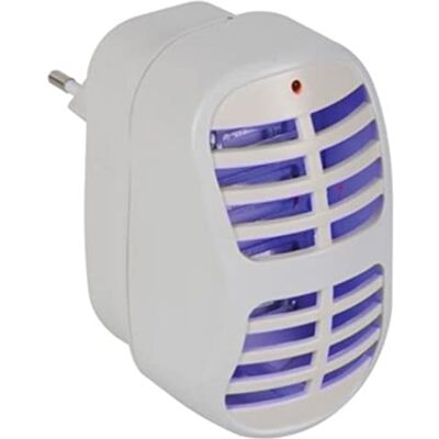 Perel Mata Insectos LED UV eléctrico, Rejilla 900V, Modelo Mural Plug-and-Play, Funcionamiento silencioso, Cobertura 20 m², Dispositivo Compacto para Interiores Perel Mata Insectos LED UV eléctrico, Rejilla 900V, Modelo Mural Plug-and-Play, Funcionamiento silencioso, Cobertura 20 m², Dispositivo Compacto para Interiores