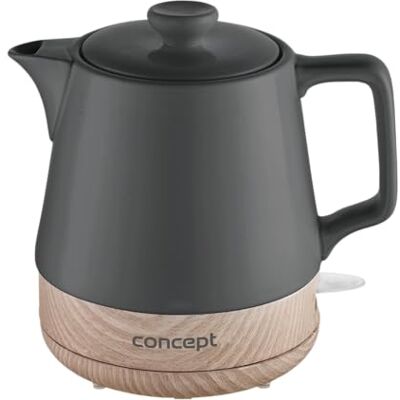 Concept Hausgeräte Tapa para hervidor de agua RK0062 (97 mm de diámetro, cerámica), color gris Concept Hausgeräte Tapa para hervidor de agua RK0062 (97 mm de diámetro, cerámica), color gris