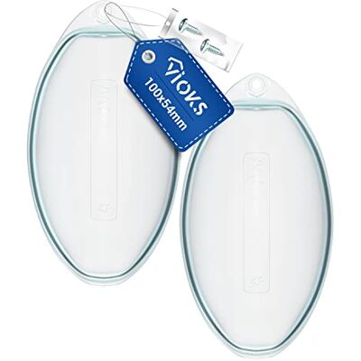 VIOKS Lampenabdeckung für Dunstabzugshaube 2Stk Oval Abdeckung für Lampe Ersatz für AEG Electrolux 5024879600/0 Whirlpool 482000027038 Beko Faber Zanussi Indesit C00058249 SMEG 692831966 VIOKS Lampenabdeckung für Dunstabzugshaube 2Stk Oval Abdeckung für Lampe Ersatz für AEG Electrolux 5024879600/0 Whirlpool 482000027038 Beko Faber Zanussi Indesit C00058249 SMEG 692831966