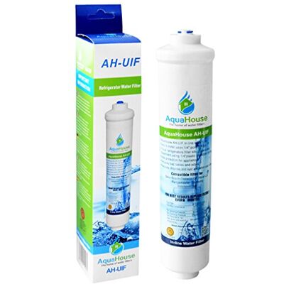 AquaHouse UIFS Compatible filtro de agua del refrigerador para Samsung DA29-10105J HAFEX/EXP WSF-100 Aqua-Pure Plus (sólo filtro externo) AquaHouse UIFS Compatible filtro de agua del refrigerador para Samsung DA29-10105J HAFEX/EXP WSF-100 Aqua-Pure Plus (sólo filtro externo)