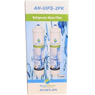 AquaHouse 2x UIFS Compatible filtro de agua del refrigerador para Samsung DA29-10105J HAFEX/EXP WSF-100 Aqua-Pure Plus (sólo filtro externo) AquaHouse 2x UIFS Compatible filtro de agua del refrigerador para Samsung DA29-10105J HAFEX/EXP WSF-100 Aqua-Pure Plus (sólo filtro externo)