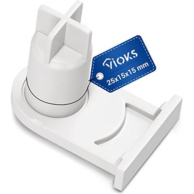 VIOKS Bisagra de puerta de repuesto para Bosch 00169301 169301 Casquillo para bisagras, sustituye a 05384490 5384490 para empotrar en el frigorífico congelador puerta VIOKS Bisagra de puerta de repuesto para Bosch 00169301 169301 Casquillo para bisagras, sustituye a 05384490 5384490 para empotrar en el frigorífico congelador puerta