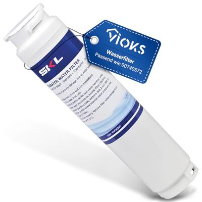 VIOKS 1 filtro de agua para frigorífico, repuesto para Bosch Neff Ultra Clarity Siеmens 11034151 11028820 11032252 sistema de filtro de agua – Filtro de agua Bypass & Water Filter Cartridges VIOKS 1 filtro de agua para frigorífico, repuesto para Bosch Neff Ultra Clarity Siеmens 11034151 11028820 11032252 sistema de filtro de agua – Filtro de agua Bypass & Water Filter Cartridges