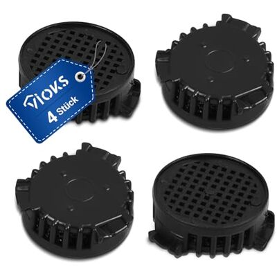 VIOKS 4 filtros de carbón activo de 45 mm de diámetro para Liеbherr Fresh Air Filter 9096342 9881116 9882304 9882471 Miеle 10806820 filtro de carbón para frigorífico, congelador, frigorífico, vino VIOKS 4 filtros de carbón activo de 45 mm de diámetro para Liеbherr Fresh Air Filter 9096342 9881116 9882304 9882471 Miеle 10806820 filtro de carbón para frigorífico, congelador, frigorífico, vino