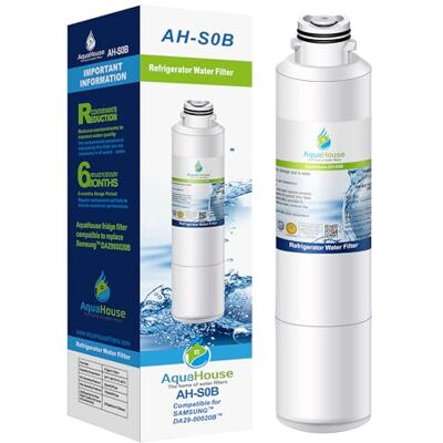 AquaHouse filtro de agua compatibles para Samsung nevera DA29-00020B, HAF-CIN/EXP, DA97-08006A-B, DA29-00020A AquaHouse filtro de agua compatibles para Samsung nevera DA29-00020B, HAF-CIN/EXP, DA97-08006A-B, DA29-00020A