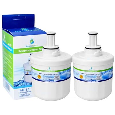 AquaHouse 2x AH-S3F filtro de agua compatibles para Samsung nevera DA29-00003F, HAFIN1/EXP, DA97-06317A-B, Aqua-Pure Plus, DA29-00003A, DA29-00003B AquaHouse 2x AH-S3F filtro de agua compatibles para Samsung nevera DA29-00003F, HAFIN1/EXP, DA97-06317A-B, Aqua-Pure Plus, DA29-00003A, DA29-00003B