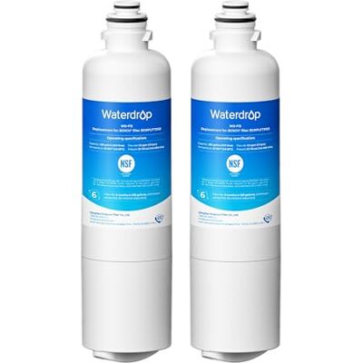 Waterdrop Filtro Repuesto para Bosch® Ultra Clarity® Pro 11032518, 2 Pack Repuesto para Bosch® 11032518, KSZ50UCP, BORPLFTR50, BORPLFTR55, Compatible con Bosch®, Siemens® Refrigerador Waterdrop Filtro Repuesto para Bosch® Ultra Clarity® Pro 11032518, 2 Pack Repuesto para Bosch® 11032518, KSZ50UCP, BORPLFTR50, BORPLFTR55, Compatible con Bosch®, Siemens® Refrigerador