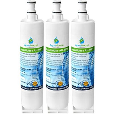 AquaHouse 3x AH-WP1 filtro de agua compatibles para Whirlpool nevera SBS002, 4396508, 481281729632, 461950271171, S20BRS, SBS003 AquaHouse 3x AH-WP1 filtro de agua compatibles para Whirlpool nevera SBS002, 4396508, 481281729632, 461950271171, S20BRS, SBS003