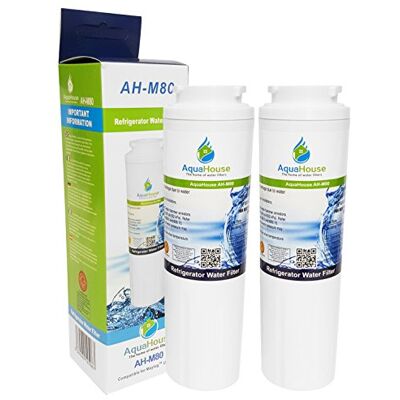 AquaHouse AH-M80 filtro de agua Compatible con Maytag UKF8001, UKF8001AXX, Compatible con PuriClean II PUR, Compatible con Amana, filtro de refrigerador (paquete de 2) AquaHouse AH-M80 filtro de agua Compatible con Maytag UKF8001, UKF8001AXX, Compatible con PuriClean II PUR, Compatible con Amana, filtro de refrigerador (paquete de 2)