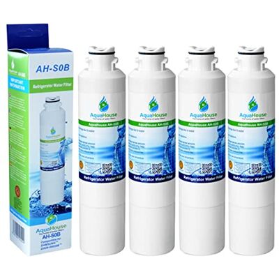 AquaHouse 4x AH-S0B filtro de agua compatibles para Samsung nevera DA29-00020B, HAF-CIN/EXP, DA97-08006A-B, DA29-00020A AquaHouse 4x AH-S0B filtro de agua compatibles para Samsung nevera DA29-00020B, HAF-CIN/EXP, DA97-08006A-B, DA29-00020A