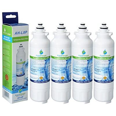 AquaHouse 4x filtro de agua compatibles para LG nevera LG LT800P, LT800PC ADQ73613401, ADQ73613402, Kenmore Elite 46-9490 AquaHouse 4x filtro de agua compatibles para LG nevera LG LT800P, LT800PC ADQ73613401, ADQ73613402, Kenmore Elite 46-9490