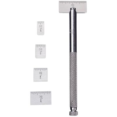 Starrett Set de escala de Stick de acero Starrett Set de escala de Stick de acero