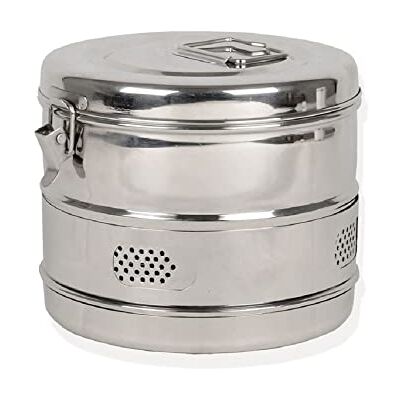 GIMA s.p.a Acero Inoxidable Tambor, 190 mm x 160 mm GIMA s.p.a Acero Inoxidable Tambor, 190 mm x 160 mm