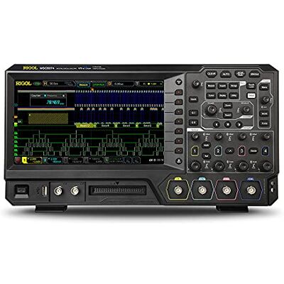 RIGOL Osciloscopio de señal mixta,70MHz,100Mpts,8GSa/s,4 canales analógicos,16 canales digitales, MSO5000-BND incluido RIGOL Osciloscopio de señal mixta,70MHz,100Mpts,8GSa/s,4 canales analógicos,16 canales digitales, MSO5000-BND incluido