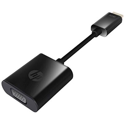 HP HDMI to VGA Adapter Negro Adaptador para cable (HDMI, VGA, Male connector / Female connector, Negro) HP HDMI to VGA Adapter Negro Adaptador para cable (HDMI, VGA, Male connector / Female connector, Negro)