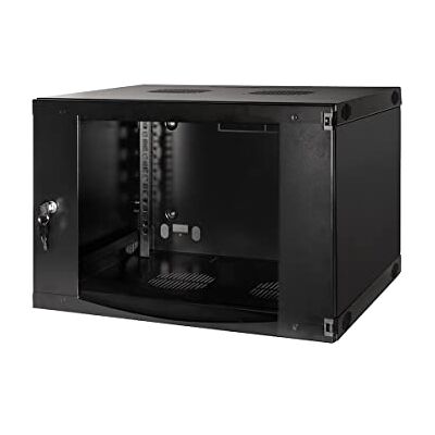 LogiLink 6U 540X450Mm Caja De Pared Simple, Desmontada, Gris Oscuro, Paquete Plano LogiLink 6U 540X450Mm Caja De Pared Simple, Desmontada, Gris Oscuro, Paquete Plano