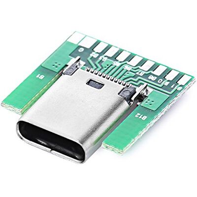 chenyang DIY 24PIN USB 3.1 Tipo C Conector de Enchufe Femenino Tipo de SMT con Placa de PC chenyang DIY 24PIN USB 3.1 Tipo C Conector de Enchufe Femenino Tipo de SMT con Placa de PC