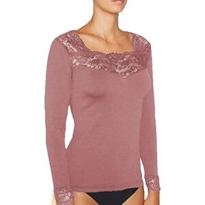 YSABEL MORA 70005 - Camiseta Térmica Puntilla Mujer Color: French Pink Talla: x-Large
