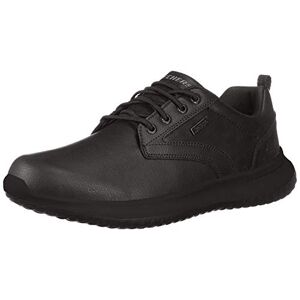 Skechers Delson Antigo, Zapatos Oxford Hombre, Black, 45 EU