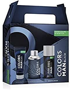 United Benetton Col Benetton C Man Black Est 3 Pzas 100 ml