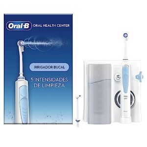 Oral-B Centro De Salud Bucal Irrigador: Irrigador Dental, 1 Cabezal Oxyjet y 1 Cabezal Water Jet, Regalos Orginales