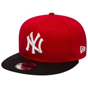 New Era New York Yankees MLB Cotton Block Rojo Negro 9Fifty Gorra