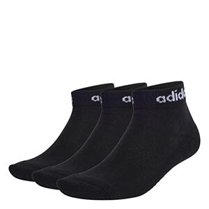 Adidas Think Linear 3 Pairs, Calcetines, Unisex adulto, Negro (Black/White), 40-42