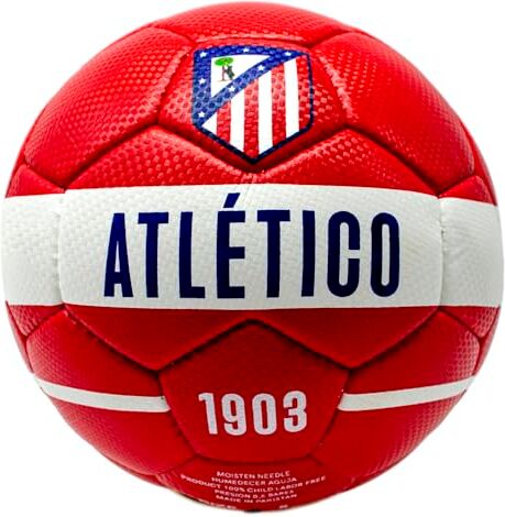 ms móvil shop Balón Atlético de Madrid 1903 Escudo Oficial ATM Talla 5 Color Rojiblanco Fútbol