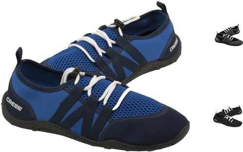 Cressi Elba Zapatillas Chanclas, Unisex Adulto, Azul, 45