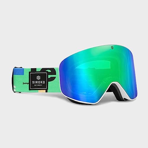 SIROKO Gafas de sol esquí y nieve GX Cypress Azul Hombre y Mujer