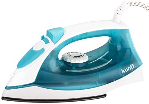 Kunft Plancha Vapor, 1200 W, 200 milliliters, Plástico e Teflón, Multicolor