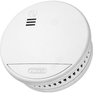 ABUS Detector de Humo RWM90 – con batería reemplazable de 5 años – Certificado DIN EN14604 – Adecuado para viviendas – 85 dB Volumen de Alarma – Blanco