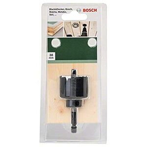 Bosch sierra de corona para lámparas de techo, Carbon 1/4 HEX, 38 mm, 2609256D03
