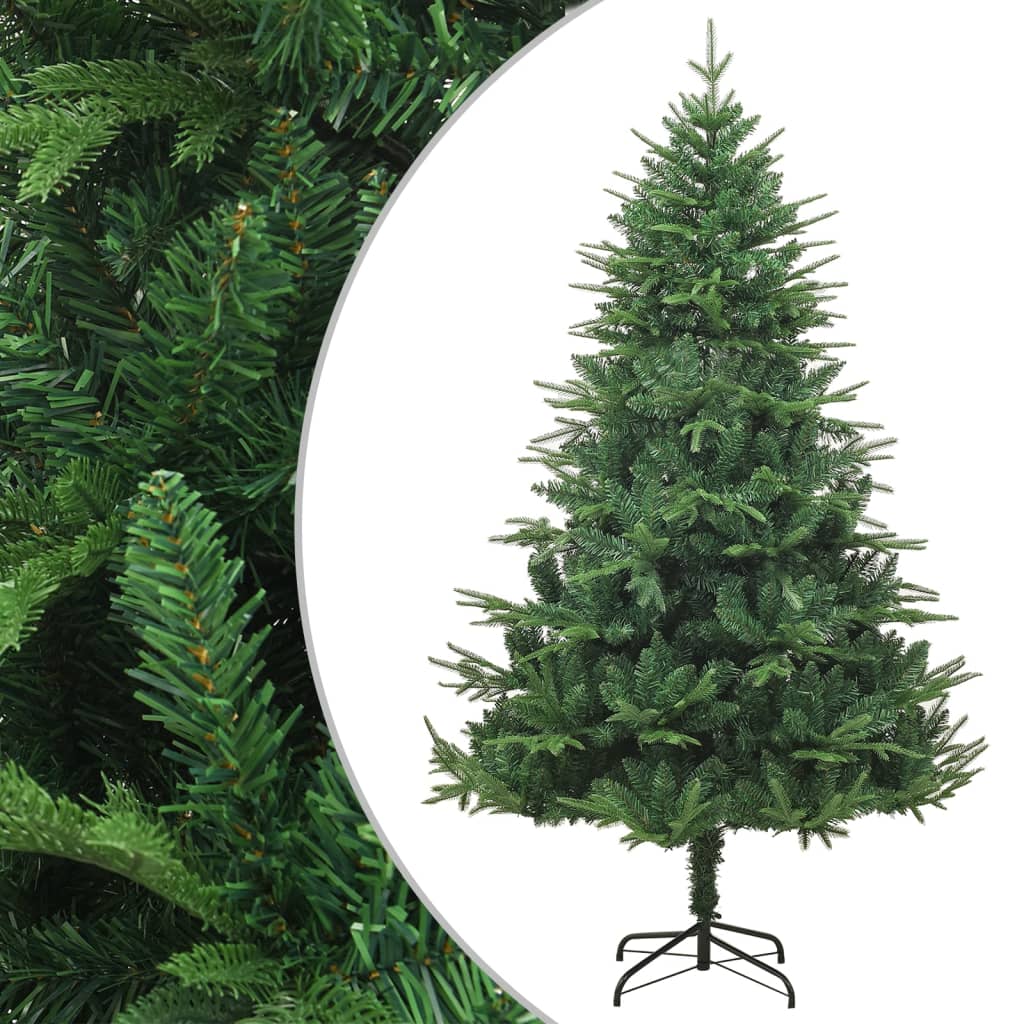 vidaXL Árbol de Navidad artificial verde 180 cm PVC y PE