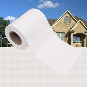 vidaXL Panel de valla de PVC blanco 35x0,19 m