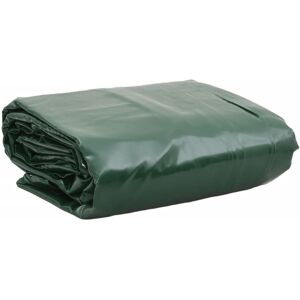 vidaXL Lona verde 3,5x5 m 650 g/m²