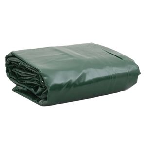 vidaXL Lona verde 5x8 m 650 g/m²