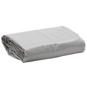 vidaXL Lona gris Ø 3 m 650 g/m²