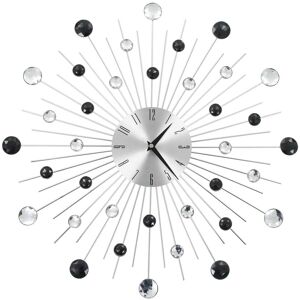 vidaXL Reloj de pared con movimiento de cuarzo diseño moderno 50 cm