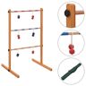 vidaXL Juego Golf Spin Ladder de madera