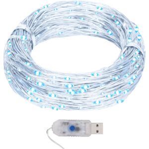 vidaXL Guirnalda de micro luces LED 40 m 400 LED blanco cálido