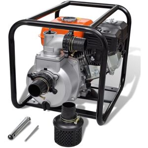 vidaXL Motor de gasolina bomba de agua 80 mm conexión 4800 W