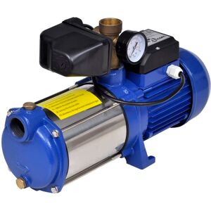 vidaXL Bomba de agua inyectores con calibre 1300 W 5100 L/h azul