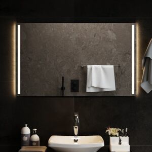 vidaXL Espejo de baño con LED 100x60 cm