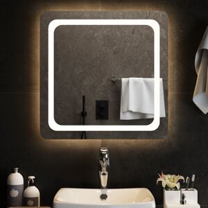 vidaXL Espejo de baño con LED 60x60 cm